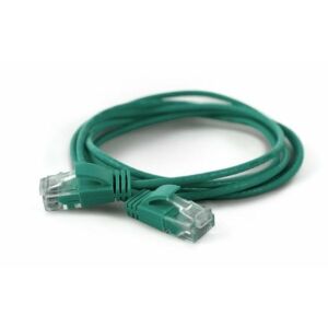 Wantec Wantec 7324 U/UTP (UTP) green 0.2m Cat6a Network cable (7324) 144969141 - Kabel sieciowy