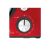 Close-up of Tefal Masterchef Gourmet red stand mixer speed control dial