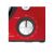 Close-up of Tefal Masterchef Gourmet red stand mixer speed control dial