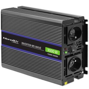 Qoltec Monolith 51927 Autós inverter (12V / 1500W) 145696434 - Qoltec