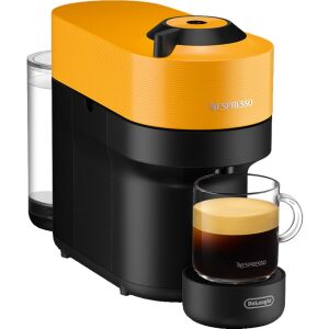 Кафемашина DeLonghi Nespresso Vertuo Pop с капсули - в цвят манго 146277778 - Кафемашина за капучино и възглавница
