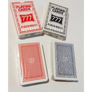 Klasszikus Póker Kártya - Standard Méret, Piros/Fekete 139009899 - Kártya