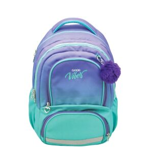 Good Vibes Ergonomikus Iskolatáska Lányoknak - Laptop Rekesszel