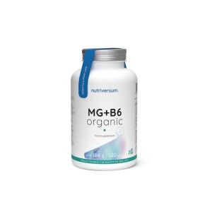 Nutriversum MG+B6 Organic - Magnézium + B6 Vitamin - 120 tabletta 139015999 - Nutriversum