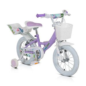 BYOX Eden 14" Gyerek Kerékpár - Lila, 3-5 éveseknek