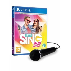 Let's Sing 2021 PS4 játékszoftver mikrofonnal, karaoke játék - Plaion