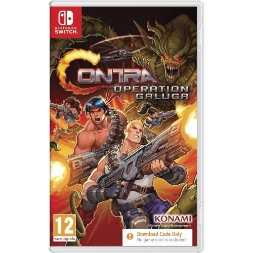 Contra: Operation Galuga, Nintendo Switch, Konzol játékszoftver 139019774 - Konami