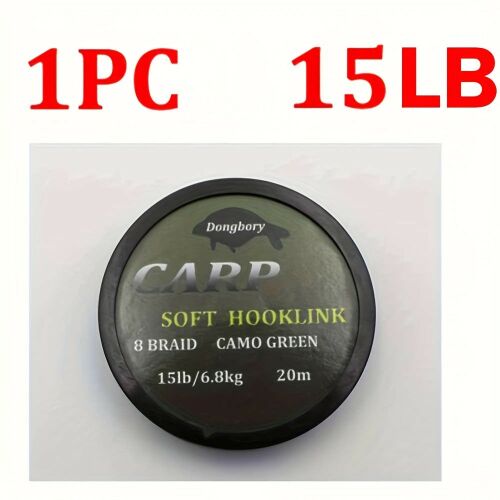 Dongbory Carp Soft Hooklink - 20m Pontyhorgász Zsinór, Bevonat Nélküli