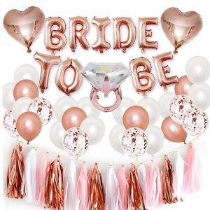 Bride to Be Lánybúcsú Léggömb Dekorációs Készlet 139021136 - Lufi