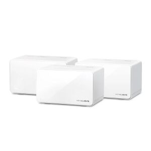 TP-Link Mercusys Halo H90X (balenie 3 kusov) WiFi systém, WiFi 6, AX6000, 1x 2,5GLAN, 2x GLAN 139021408 - Mercusys