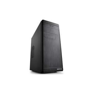 DeepCool WAVE V2 - DP-MATX-DPWAVE2 computer case, black, front view - Computer Case