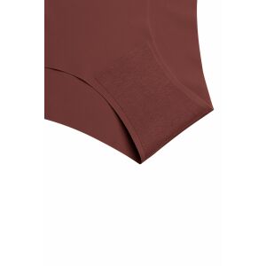 Silvia Majtki damskie, wysoki stan, bezszwowe, Plum Purple - Plum Purple, S 140692978 - Moda i ubiór