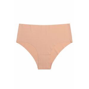 Silvia-Höschen für Damen, hohe Taille, nahtlos, Pfirsichrosa - Pfirsichrosa, S