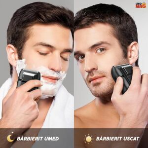 Elektrický holiaci strojček Linomag: Ukážka mokrého a suchého holenia - Depilácia&Holenie