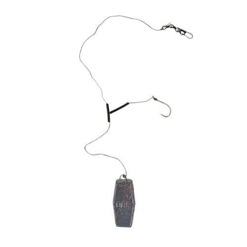 Montura somn, salau, stiuca, de fund, pentru momeala vie, ac nr 3, plumb 100gr, fir textil 140708993