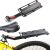 Portbagaj bicicleta, aluminiu, model universal, cu stop reflectorizant rosu 139023006