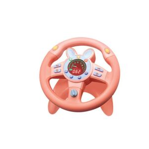 Interaktív kormánykerék gyerekeknek, Rózsaszín