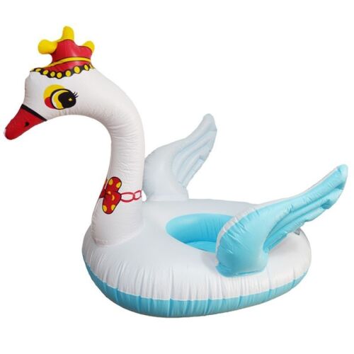 Felfújható fürdőgyűrű, hattyú alakú, gyermek modell, 69x52 cm, fehér 139023744