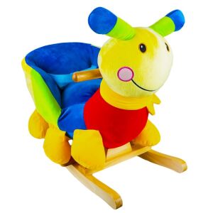 Csiga hintaszék, többszínű babahinta, 60x34x45 cm, zenei hangok