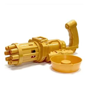 Buborékfújó pisztoly gyerekeknek, Sárga