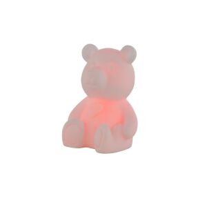 Mini lampa de veghe pentru copii, LED RGB, schimbare culoare, alimentare baterii Ursulet