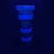 UV Neon Testfesték 25ml, Kék 139025924
