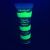 UV neonfényű festék, testfestéshez, 25 ml, zöld 139026100