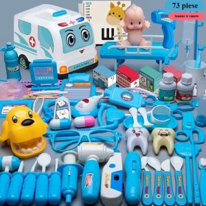 Orvosi készlet gyerekeknek 73db