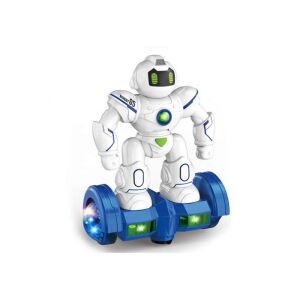 Interaktív robot fényeffektekkel és hangokkal, Fehér-Kék