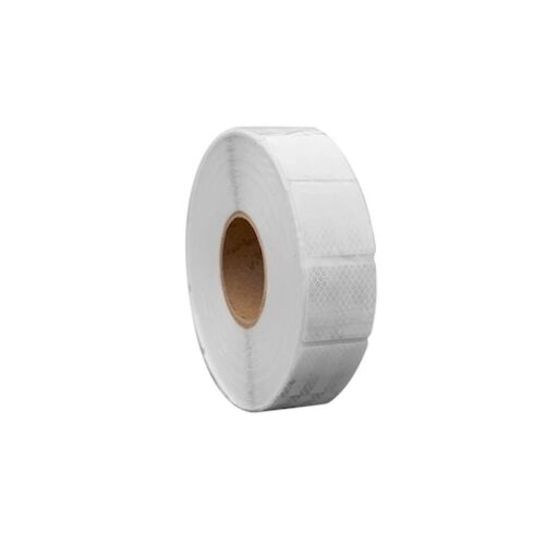 Banda reflectorizanta segmentata 3M, latime 5 cm, lungime 1 m, alb 139027156