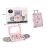 Gyerek smink táska készlet csomagolással és nyitott nézettel