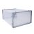 Átlátszó XL cipőtároló doboz lezárt fedéllel