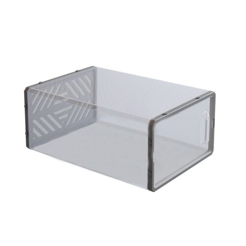 Üres átlátszó XL cipőtároló doboz