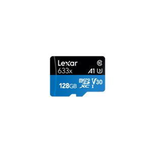 Lexar | Card de înaltă performanță 633x | UHS-I | 128 GB | micro SDXC 139029107 - Carduri memorie