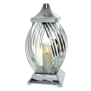 Ezüst 3D Sír Mécses - 31 cm, Elegáns Sírdísz 139029675 - Kegyeleti dekoráció