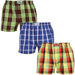 Styx Férfi Bő Szárú Boxeralsó 3-as Csomag - XXL, Többszínű 139031531 - Férfi ruházat