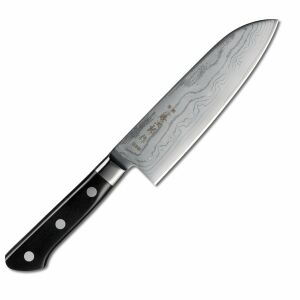Tojiro DP37 Santoku Kés 17cm, VG-10 Acél, 37 Rétegű, Univerzális Konyhakés - Kés