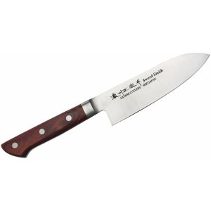 Satake Kotori 15 cm-es Santoku kés, univerzális konyhakés aprításhoz, kockázáshoz és daraboláshoz - Kés
