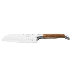 Laguiole Santoku Olive 17cm Kés Olíva Fa Nyéllel - Kés