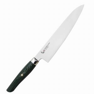 Mcusta Zanmai Green Revolution SPG2 Gyuto kés 21cm, professzionális szakácskés - Evőeszköz