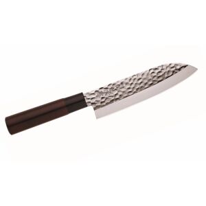 Sekiryu Katei kalapált Santoku kés 165mm, japán stílusú konyhakés hús, hal és zöldségekhez - Kés