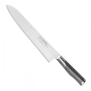Global GF-34 Európai szakácskés 27 cm, rozsdamentes acél penge és nyél - Kés