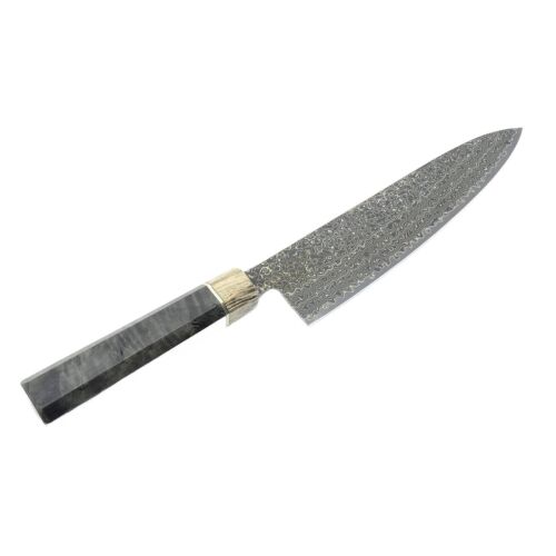 Suncraft SENZO DAWN Limitált Kiadású 200mm-es Szakácskés damaszkuszi acél pengével és fa nyéllel