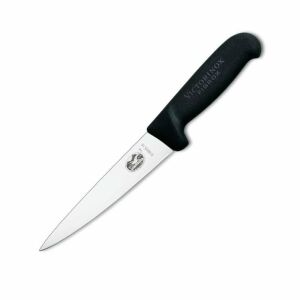 Victorinox hámozókés 12 cm, fekete Fibrox nyél, rozsdamentes acél penge - Kés