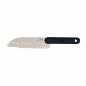 Trebonn Fekete 18cm japán Santoku kés, univerzális acél konyhakés - Kés