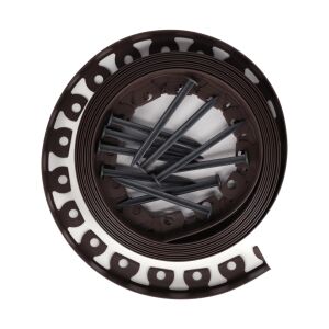 Flexibilis Kerti Ágyásszegély - Barna, 4cm x 10m, 20 tüskével 139033901 - Ágyásszegély