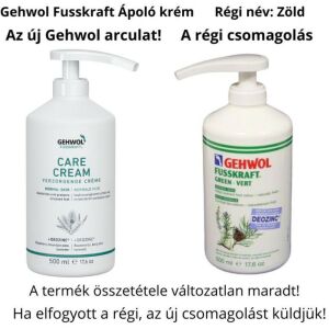 Gehwol Fusskraft Zöld Lábkrém - 500ml, Izzadásgátló és Frissítő 139033945 - Nono