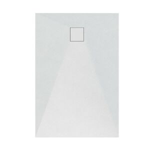 Welland Kőhatású Zuhanytálca - 70 x 110 cm, Fehér, Slim