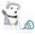 Cățeluș Husky Interactiv în Lesă - Jucărie de Pluș Mergătoare și Lătrătoare 139034854