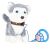 Interactive Husky Dog on Leash - Walking, Barking Plush Toy 139034854